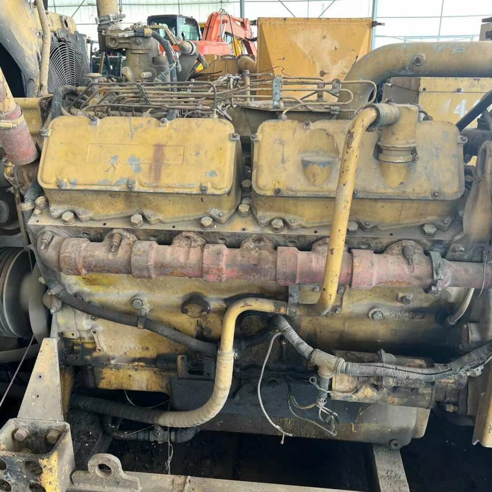 Дизельный двигатель внутреннего сгорания ДВС Caterpillar CAT 3412