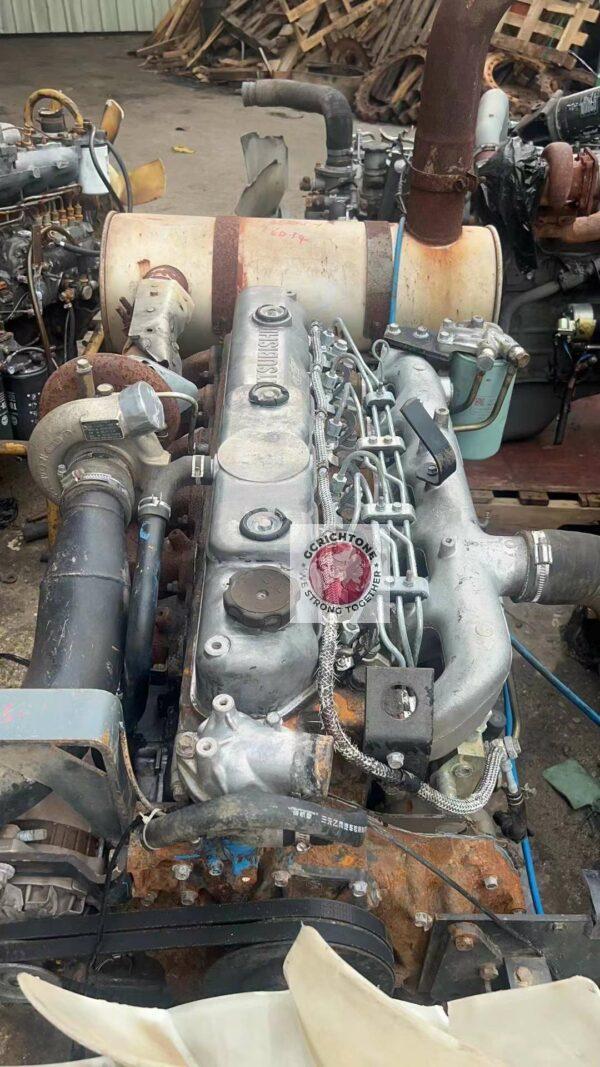 Дизельный двигатель внутреннего сгорания ДВС Mitsubishi 6D34 Sk200, Sk350