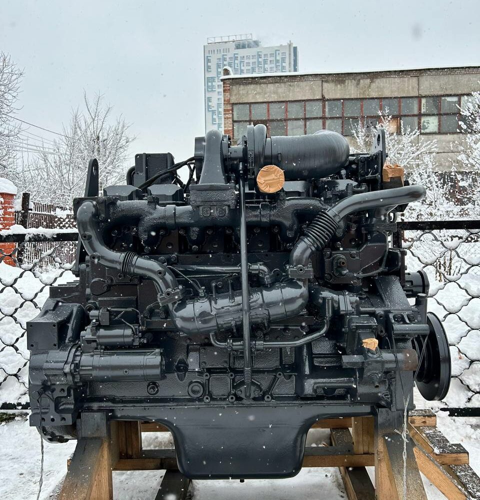 Двигатель SAA6D125E-5 в сборе для экскаватора Komatsu PC400-8, PC450-8.