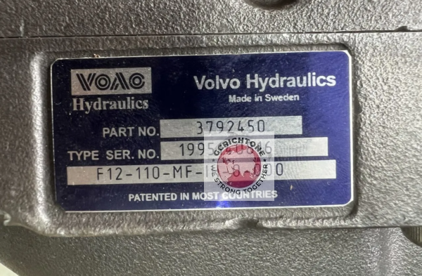 Гидромотор Volvo Parker F12-110-MF