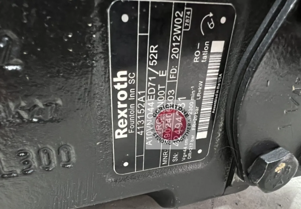 Гидронасос Bosch Rexroth a10vno44